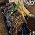 ビヤホールライオン - サーロインステーキ！