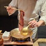 六本木 kappou ukai - うかい厳選牛 焼しゃぶ