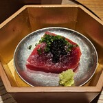 六本木 kappou ukai - お花見八寸
      一の重　本まぐろ 海苔佃煮