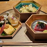 六本木 kappou ukai - お花見八寸
      ～春の彩り三段重～