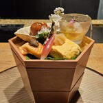 六本木 kappou ukai - お花見八寸
      ～春の彩り三段重～