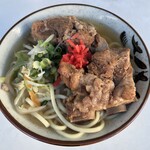 丸吉食堂 - ソーキそば：１３００円