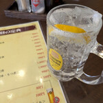 ニュー浅草本店 - ジンの炭酸割りジンハイでランチ♪
