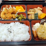みやこ食堂 - 日替り定食（小エビフライ）