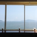 雪ノ下 - カウンター席からの眺望