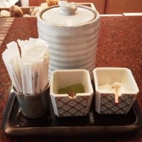 京都祇園 天ぷら八坂圓堂 - 天つゆ、抹茶塩、お塩