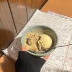 安良居 - きな粉白玉アイス(本当に美味しいです！