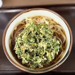 そば切り うちば - 春菊天そば