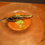 Ata - 鰯のガスパチョ2