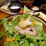 戻母依郷 - おろしポン酢のハンバーグ♪