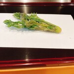 天ぷら たけうち - タラの芽