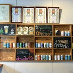 open air - カウンター後ろ