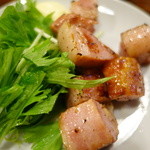 大衆酒場 ひらやま - 厚切ベーコン焼き