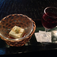 ダイナミックキッチン＆バー 響 風庭 赤坂 - 響懐石 食前酒、箸付