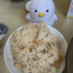 牧のうどん - かしわご飯190円