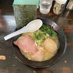 濃麺 海月 - 真鯛濃麺+味玉