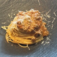 アンティカ オステリア デル ポンテ - 鴨肉のラグーパスタ