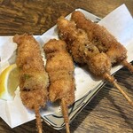 宮代 - とり串カツ、たこ串カツ