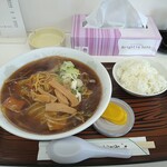 みつい食堂 - 広東麺＋小ライス