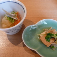 銀座 圓 - 前菜が２品