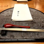 季節料理　なかしま - テーブルにセッティングされたおもてなしの序章です(o^^o)