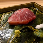 日本料理 うつせみ - メジマグロ炙り