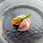 シェルポ - 牡蠣のパンナコッタ 生雲丹