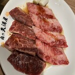 肉の天満屋 神楽亭 - 上ハラミ、ゲタカルビ