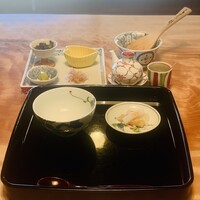 鰻花房 - ③ ひつまぶし、薬味：茗荷、白胡麻、本山葵、有明海苔 Set