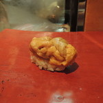 日本橋橘町　都寿司 - 唐津の赤ウニ