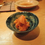 日本橋橘町　都寿司 - 北海道積丹半島古平産の塩ウニ