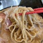 脂醤油組 - 極太麺を選択