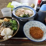 ヨコクラうどん - 今日の朝ご飯
