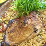 びすとろ Den Den - 骨付鴨肉のパエリア