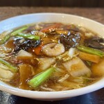 李厨房  - 料理写真:五目湯麺(五目汁そば)