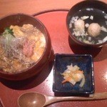 Kitashinchi Unoan - 小他人丼とつみれ汁セット