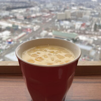 スカイレストラン ハレアス - 食べるコーンスープ