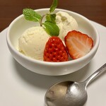 網元の宿 ろくや - バニラアイス