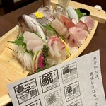 網元の宿 ろくや - 地魚大漁舟盛り