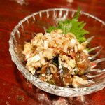 宗平 - ごまサバ薬味和え　680円