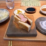 とんかつ乃ぐち - ヒレカツサンド