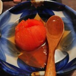 蕎家 佳 - トマトおでん350円税込