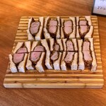 とんかつ乃ぐち - ヒレカツサンド