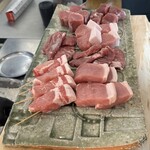 とんかつ乃ぐち - 本日の銘柄豚各部位(詳細はクチコミに記載)