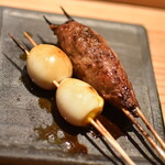 とり茶太郎 - 茶太郎おまかせフルコースの『つくねとうずら『エル・フランス』』２０２５年４月