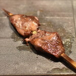 とり茶太郎 - 茶太郎おまかせフルコースの『鴨ハツ』２０２５年４月