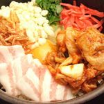 Okonomiyaki Ponkichi - 豚キムチ玉
