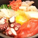 Okonomiyaki Ponkichi - シーフードスペシャル玉