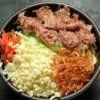 Okonomiyaki Ponkichi - コンビーフもんじゃ