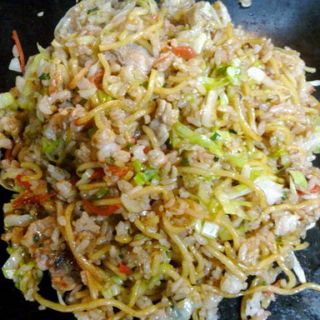 Okonomiyaki Ponkichi - そばめし